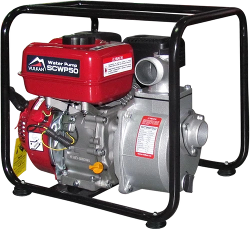 Мотопомпа рукав 50мм, 30м3/год, підйом 25м, чиста вода, SCWP50