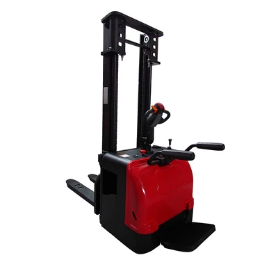 Штабелер електричний самохідний 1,5т/3,5м 24В/280Ah з площ. оператора, довж. вил-1150мм