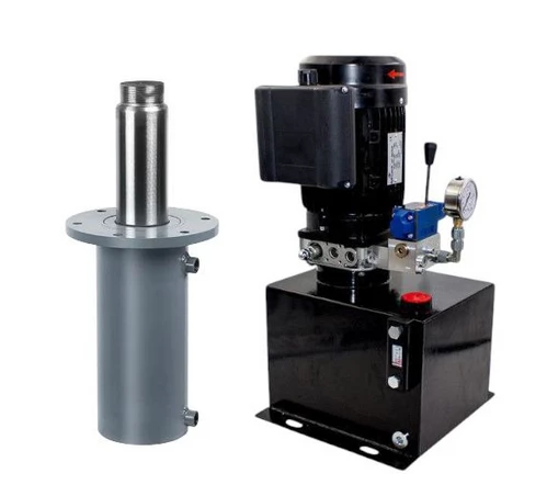 Електрогідравлічний комплект для преса 50 тонн (гідроциліндр + маслостанція, 220/380В)