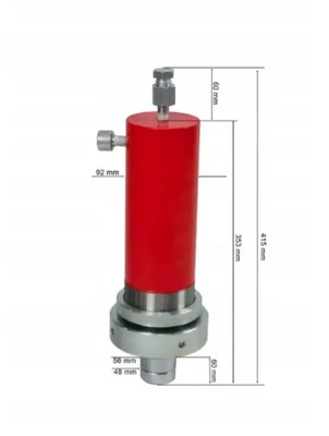 Гідроциліндр 30 тон з манометром Хід 200 мм Висота 353 мм