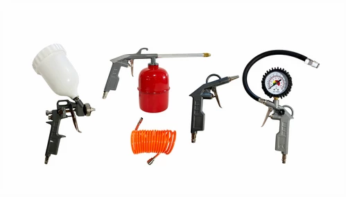 GTM Набор пневмоинструмента РТК-5, 5од, шланг 5м 6*8