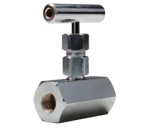 Голчастий кран 3/8" для гідравлічного потоку 700 бар, різьба М16×1,5