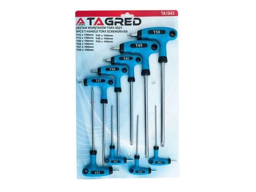 Викрутки шестигранні TAGRED TA1043