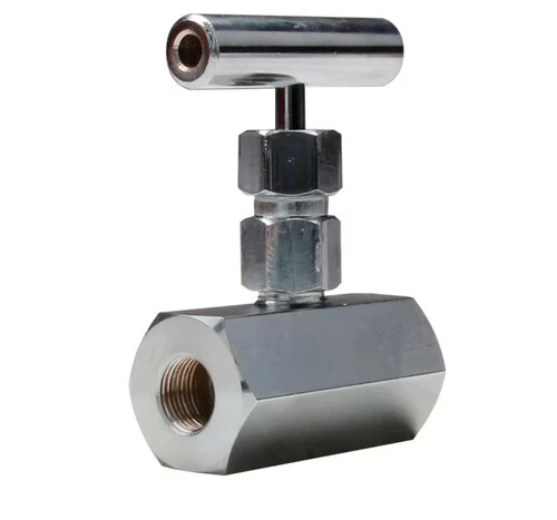 Голчастий кран 3/8" для гідравлічного потоку 700 бар, різьба М16×1,5