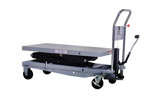 Стіл-платформа вантажопідйомний гідравлічний 1000кг/1,5м SYTJ-100S колір - сірий