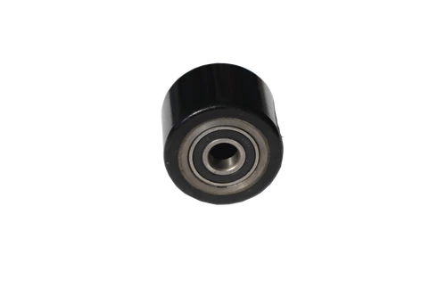 Колесо до рокли 80*60мм PU/Rub (поліретан, прогумоване) чорне