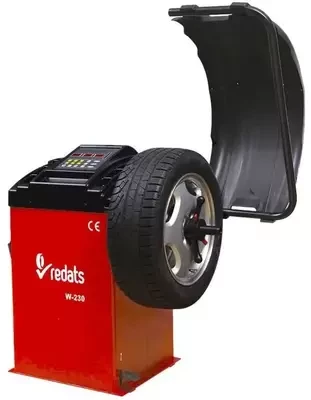 Автоматичний балансувальний верстат REDATS W-230 (ALU3, 230 V, 10" - 24"+)