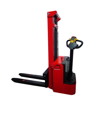 Штабелер електричний самохідний 1,5т/2,5м 24В/80Ah (тягове колесо, ел. підйом)