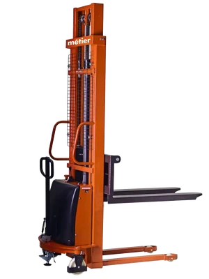 Штабелер ел.гідравлічний несамохід. 1500кг, підйом-3м, довжина вил 1,1м