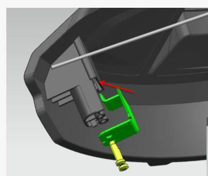 Ніж до захисту косильної головки тріммера акум. ST1400E-ST-S