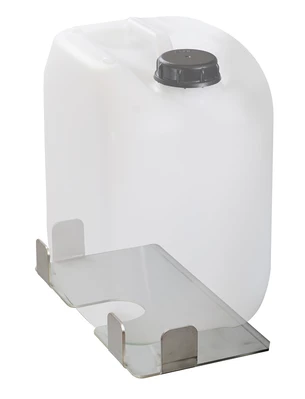 Підставка нерж. та каністра 5л. для миючих засобів(Transformer/Traktor)