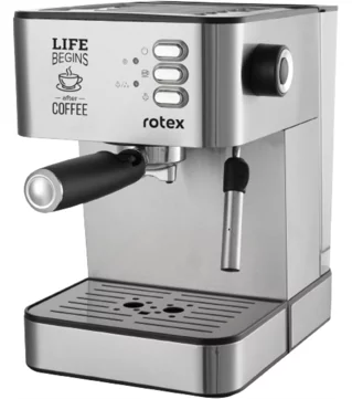 Кавоварка ріжкова Rotex RCM750-S Espresso Life